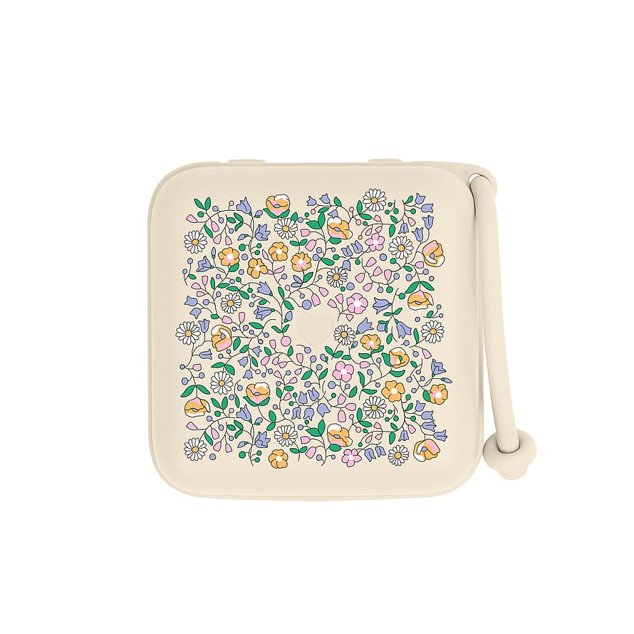 BIBS x Liberty Pacifier Box Chloe Meadow Ivory