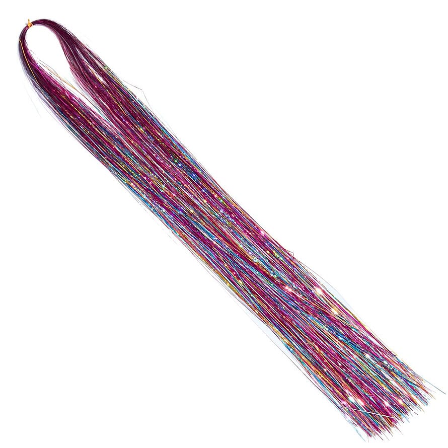 SOHO Hair Tinsels Glitter Extensions Rainbow