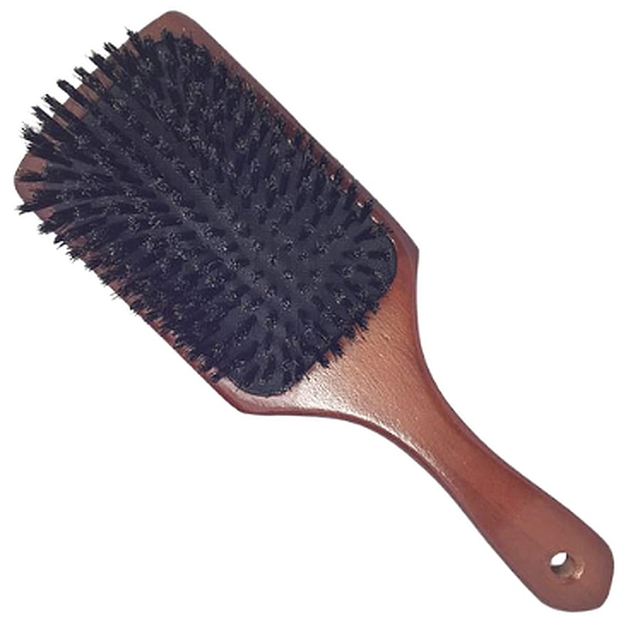 TBC Boar Bristle Pladesbørste Brun