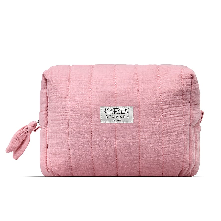 Karen Toilettaske Rosa-Quilt L25 × H22 × B10 cm