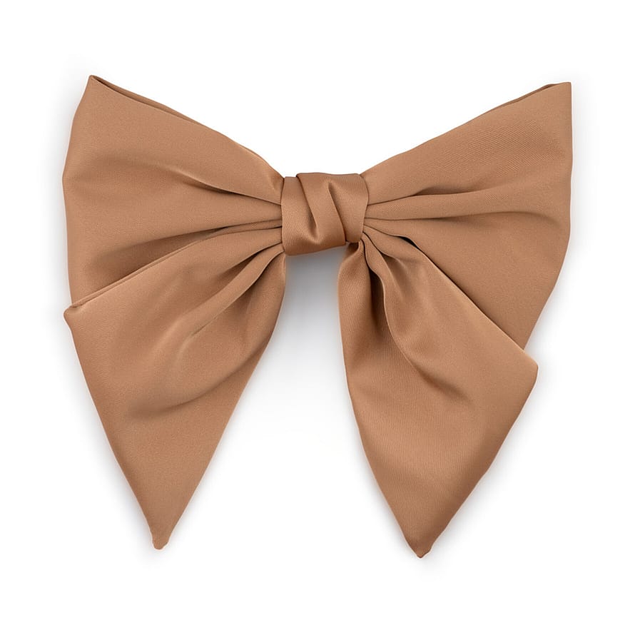 SUI AVA Smooth Bow Taupe