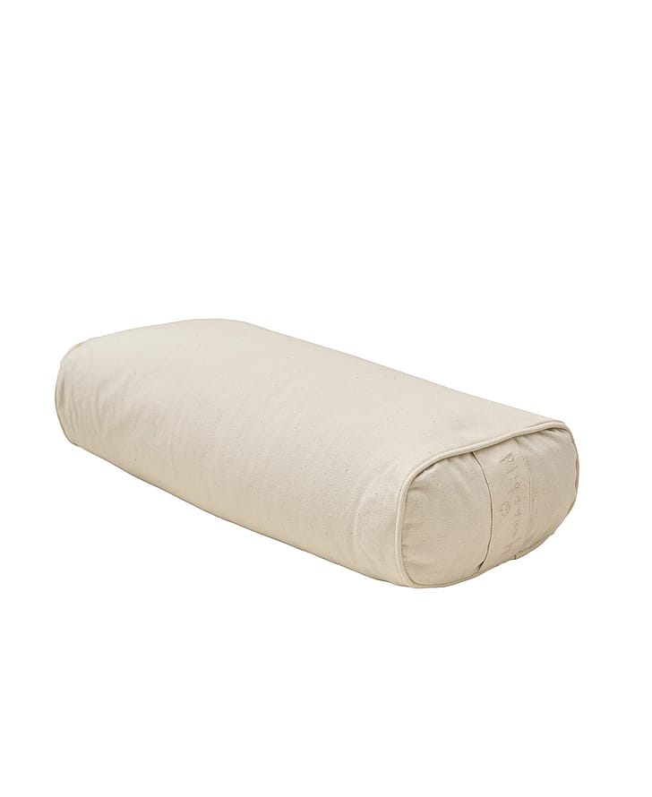 Moonchild Yoga Bolster - Organic Cotton - Small Rectangular Natural