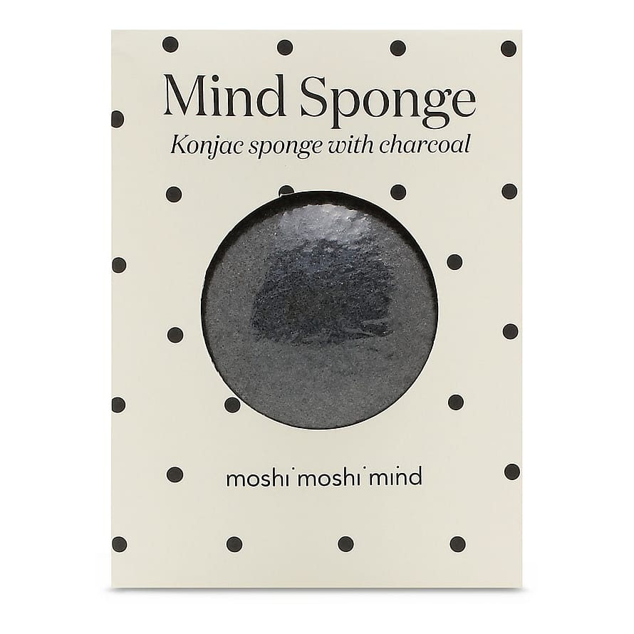 moshi moshi mind Sponge Charcoal