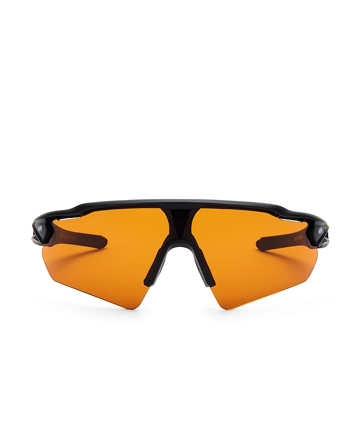 MESSYWEEKEND Letvægtssportssolbriller Rapid Black Orange