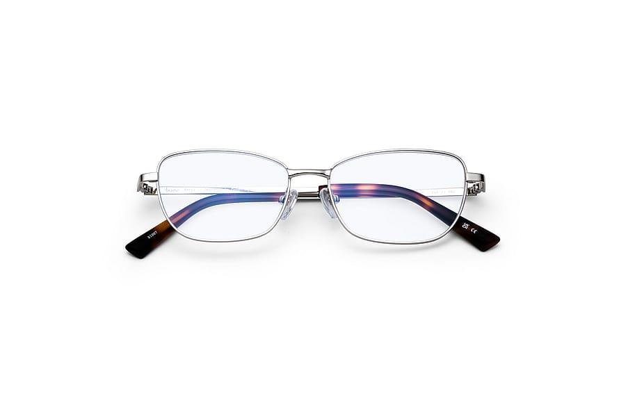 Bisou Meryl Læsebrille Silver + 3,0