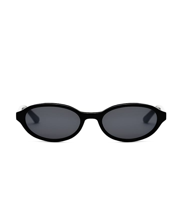 MESSYWEEKEND Ivy Solbrille Black Grey
