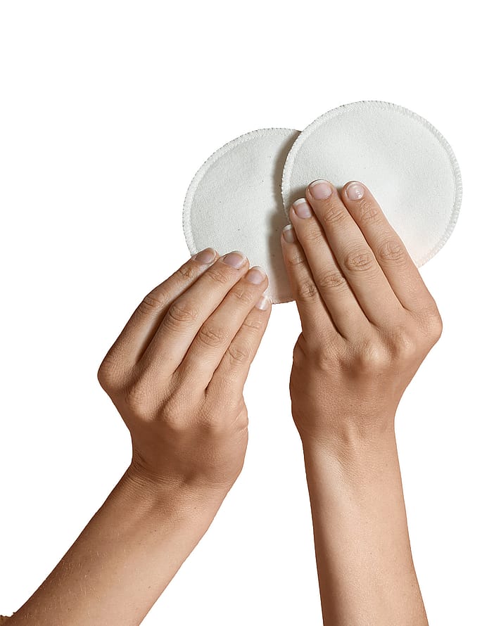 Carriwell Vaskbare Ammeindlæg Af Økologisk Bomuld Hvid