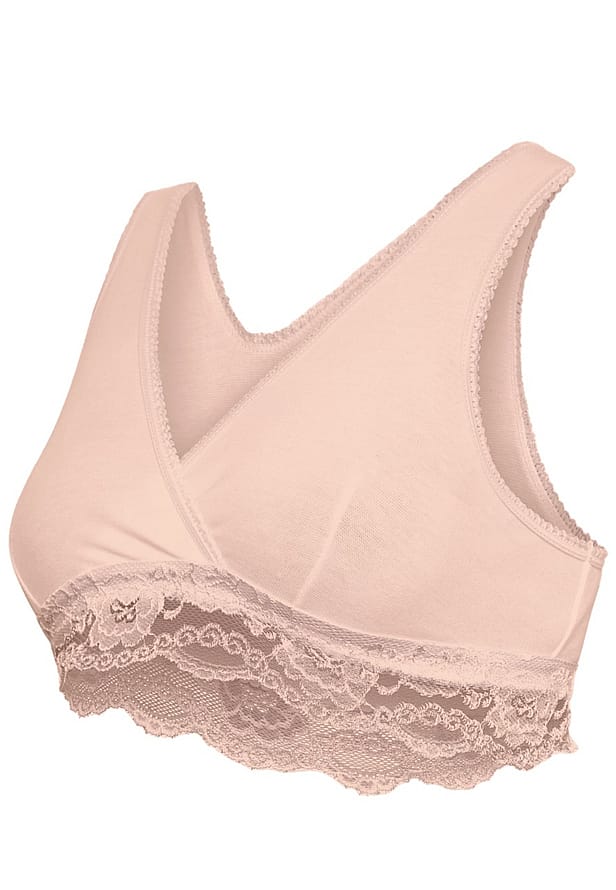 Carriwell Sove- Og Amme-BH med økologisk bomuld Beige XL