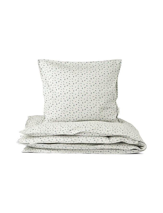 Studio Feder Sengesæt Seersucker Cloudy Day 140x200cm/60x63cm