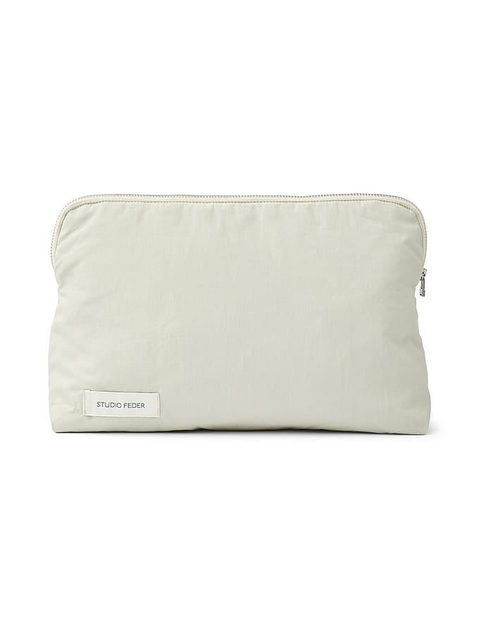 Studio Feder Celia Toiletry Bag Cotton Soft Mint