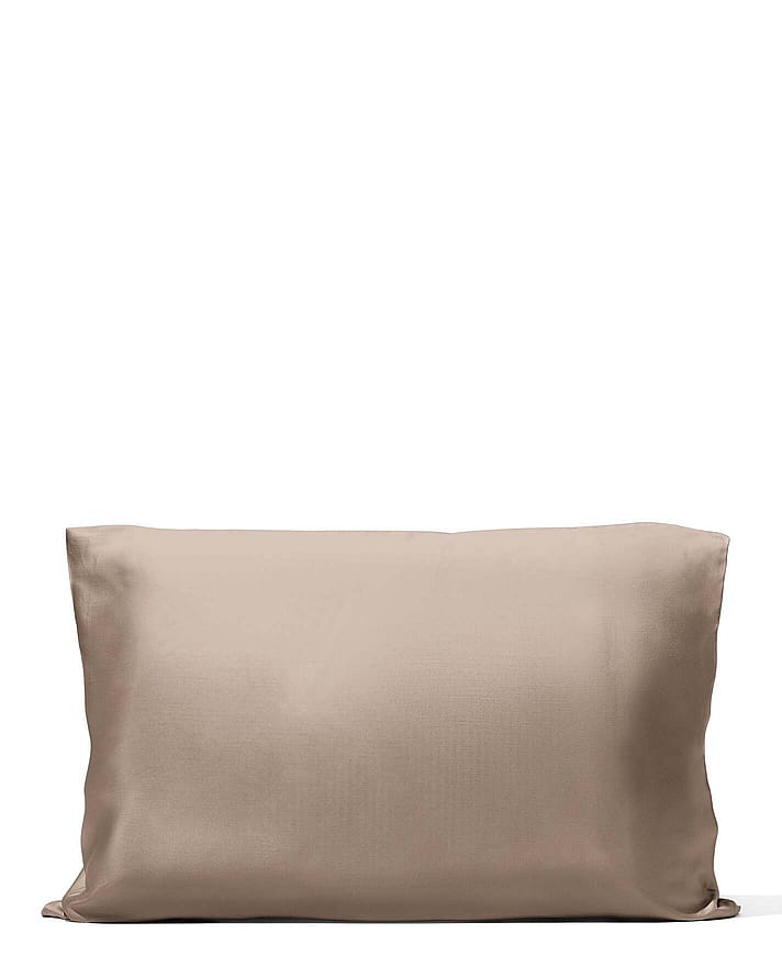 Hairlust Silky Bamboo Pillowcase Taupe 60 x 63 cm