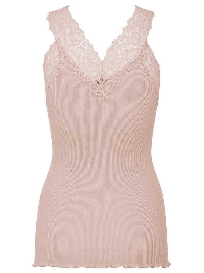 Rosemunde RWBernadine Organic Cotton SL Lace Top Vintage Powder L