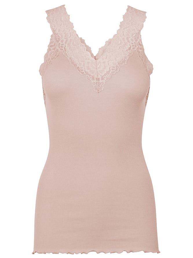 Rosemunde RWBernadine Organic Cotton SL Lace Top Vintage Powder M