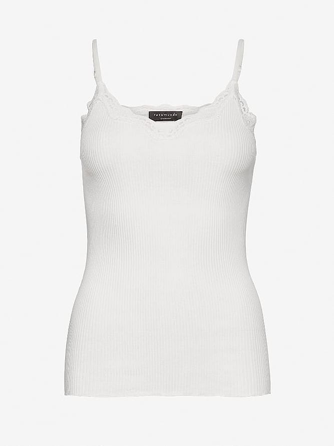 Rosemunde Øko Strop Top Ivory XL