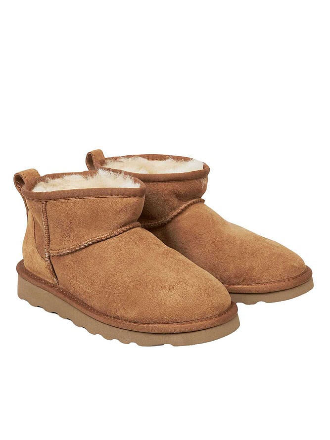 Rosemunde Shearling Short Boots Almond 37