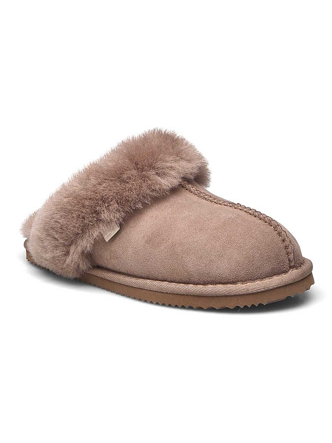 Rosemunde Shearling Reversed Slipper Elk Brown 40
