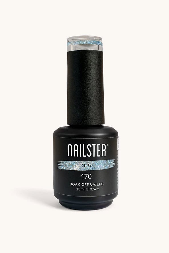 Nailster Gel Polish 470 - 15 ml Blue Diamond Cat Eye