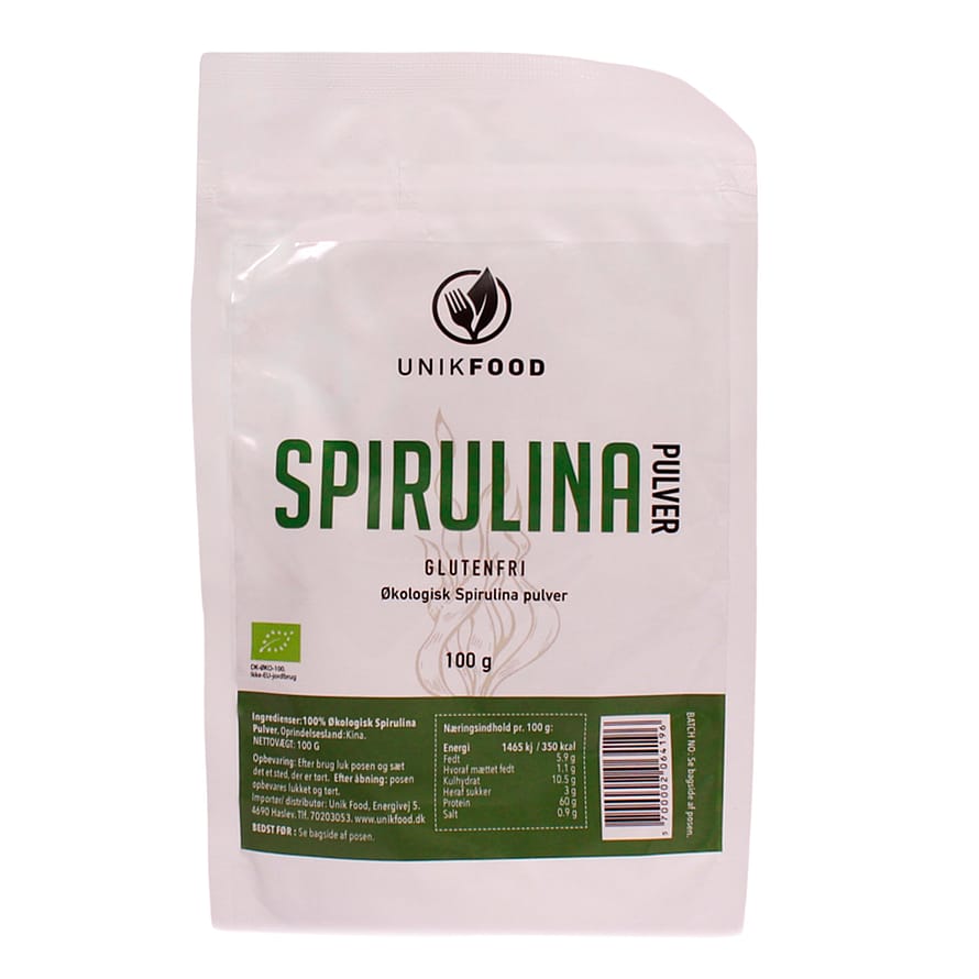 Unik Food Spirulina Pulver Ø 100 g