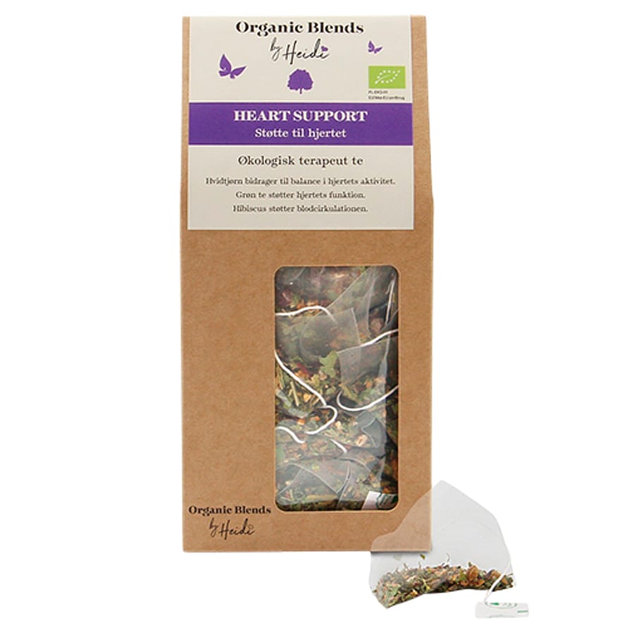 Organic Blends By Heidi Heart Support Te Ø 90 g