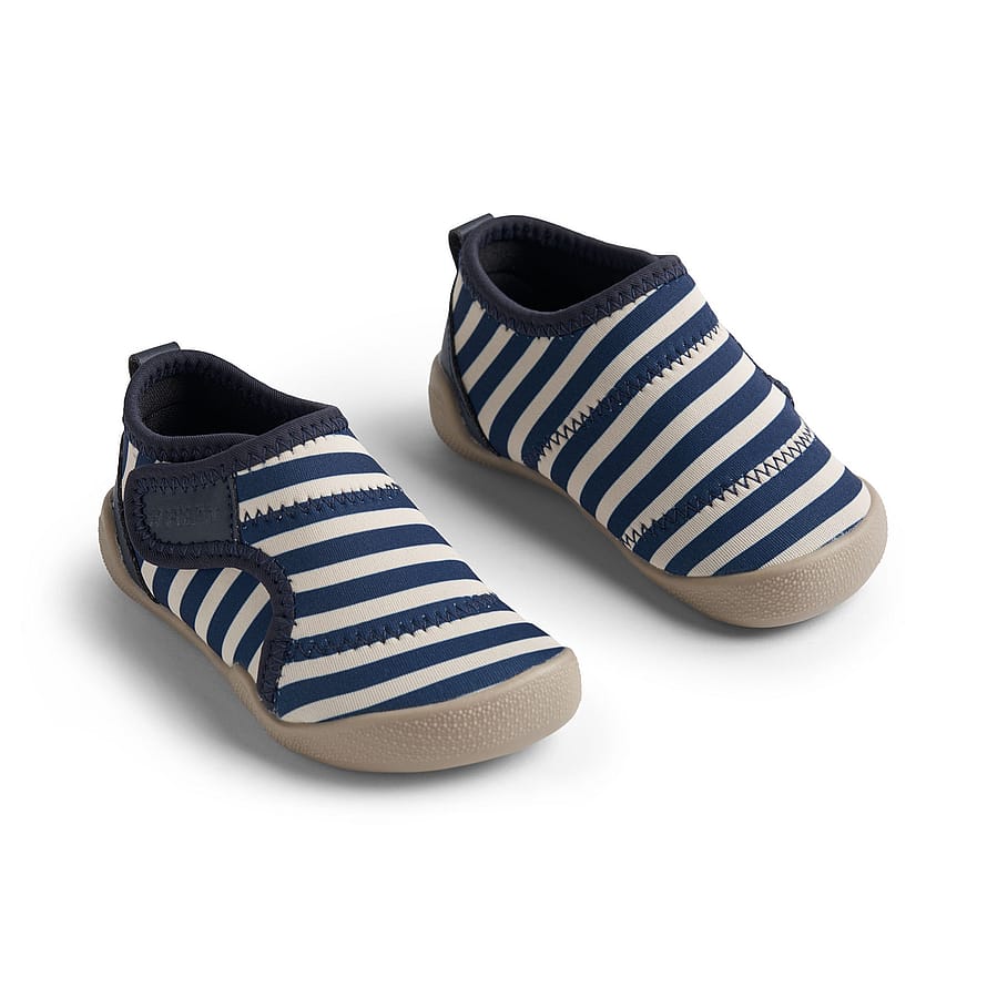 WHEAT Beach Shoe Shawn Indigo Stripe 28