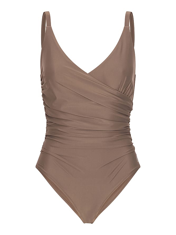 Cartel Copenhagen Medewi Draperet Badedragt Hazel XL