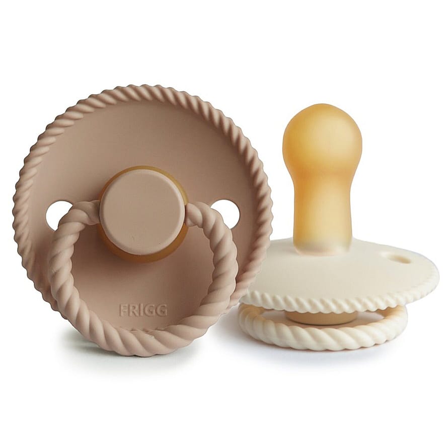 FRIGG Rope Sutter i Latex 2-pak Cream/Croissant Str. 2