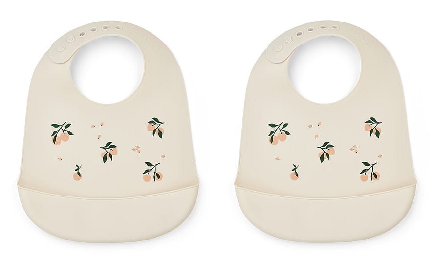 LIEWOOD Tilda Hagesmæk 2-pak Peach / Sea Shell Mix