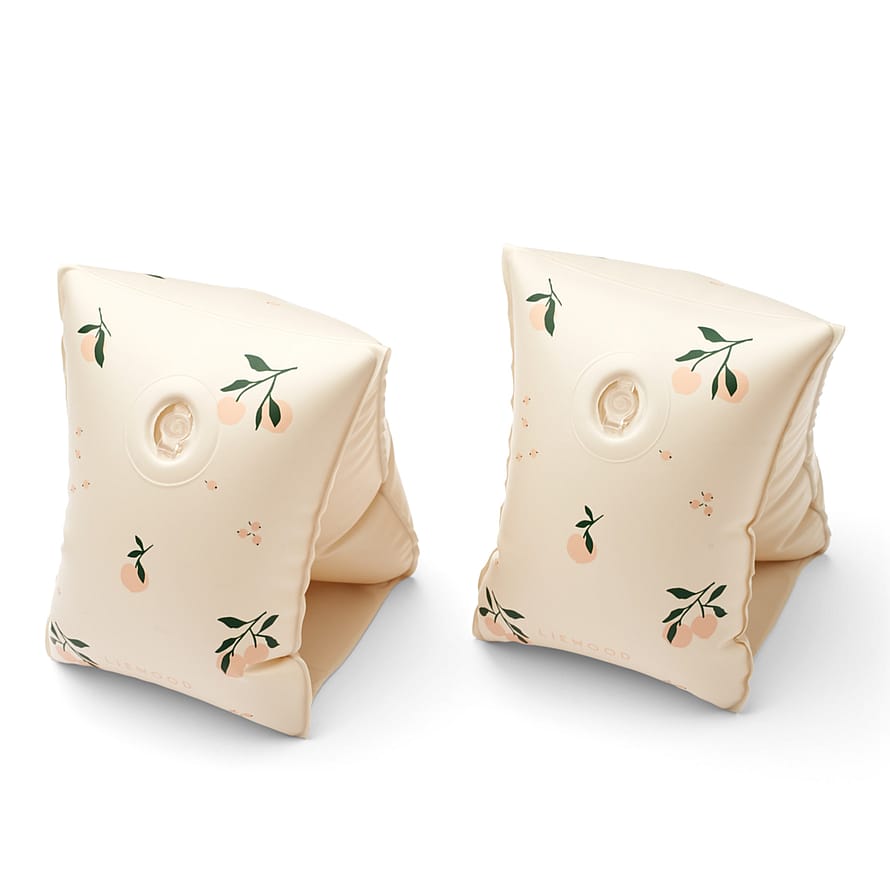 LIEWOOD Shirley svømmevinger med print 2-pak Peach / Sea shell 0/15 kg