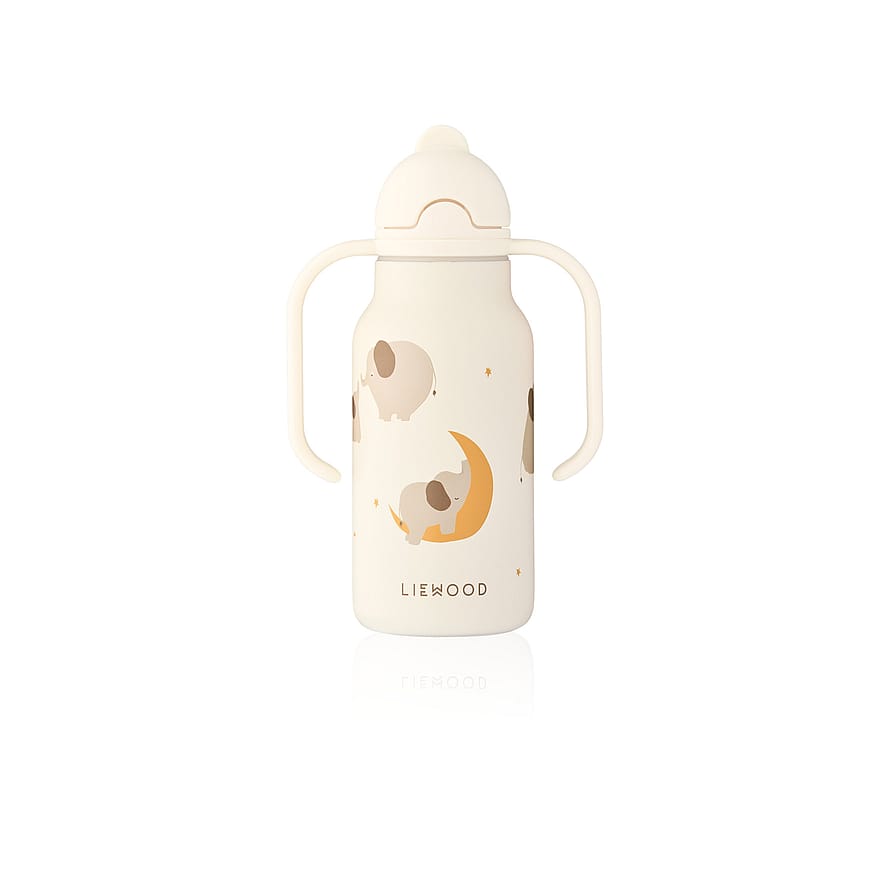 LIEWOOD Kimmie Water Bottle Elephant / Creme de la Creme 250 ml