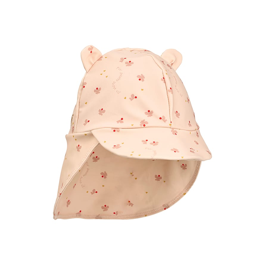 LIEWOOD Senia Solhat med ører Butterfly / Apple blossom 1-2 år