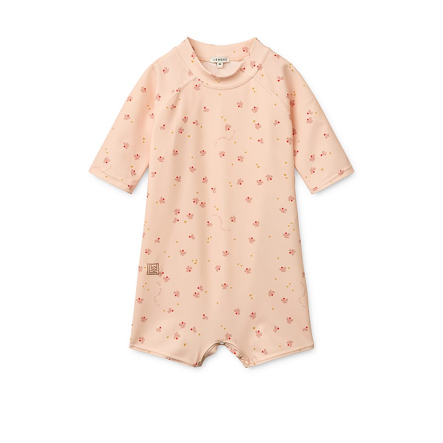 LIEWOOD Thor Baby Swim Jumpsuit Mini Butterfly / Apple blossom Str. 86