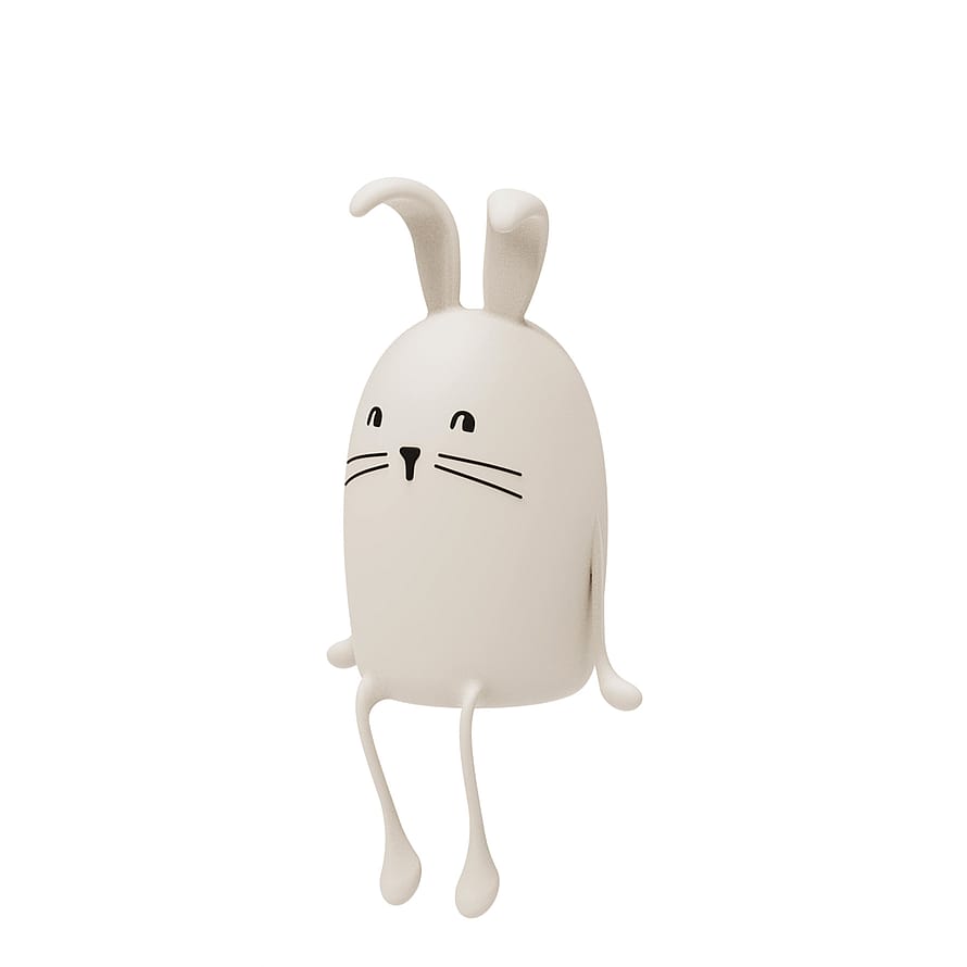 LIEWOOD Evex Rabbit Night Light Sandy