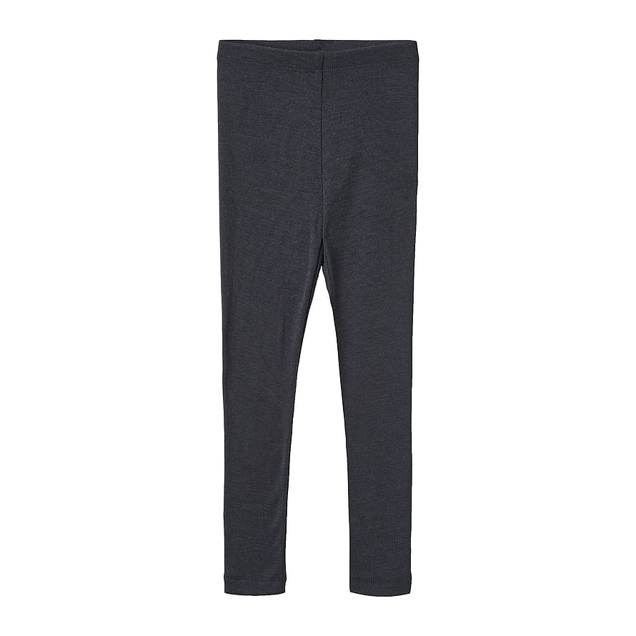 WHEAT Wool Leggings Agi Navy Str 122/7 år