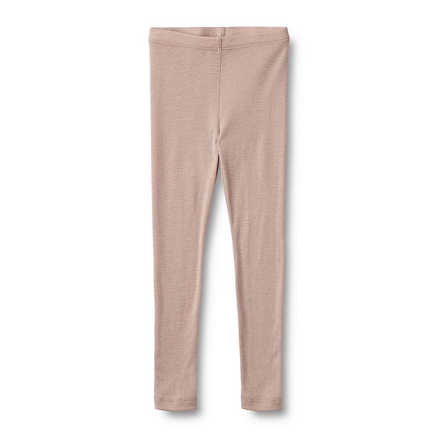 WHEAT Wool Leggings Agi Dry Rose Str 110/5 år