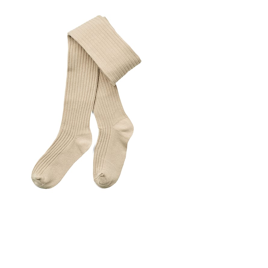 WHEAT Indy Rib Tights 2-pak Sand Str 122-128