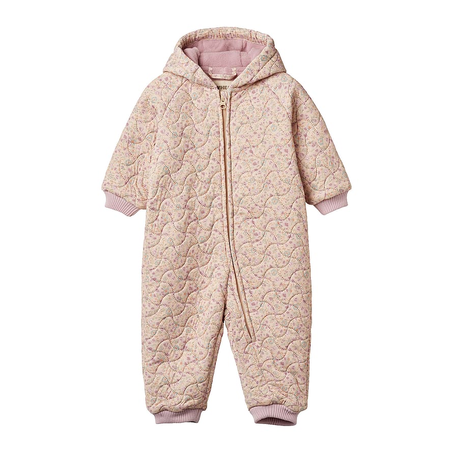 WHEAT Thermo Suit Cuddle Pansies Str 80/12 m