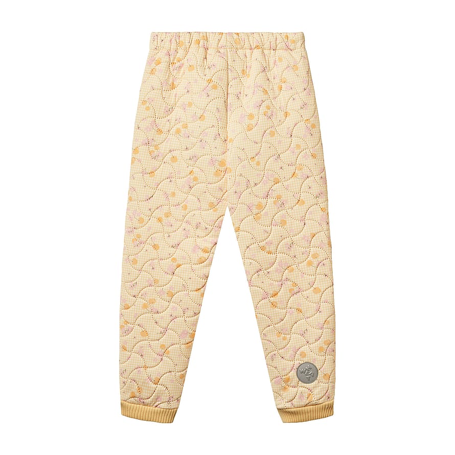 WHEAT Thermo Pants Alex Yellow Cherries Str 122/7 år