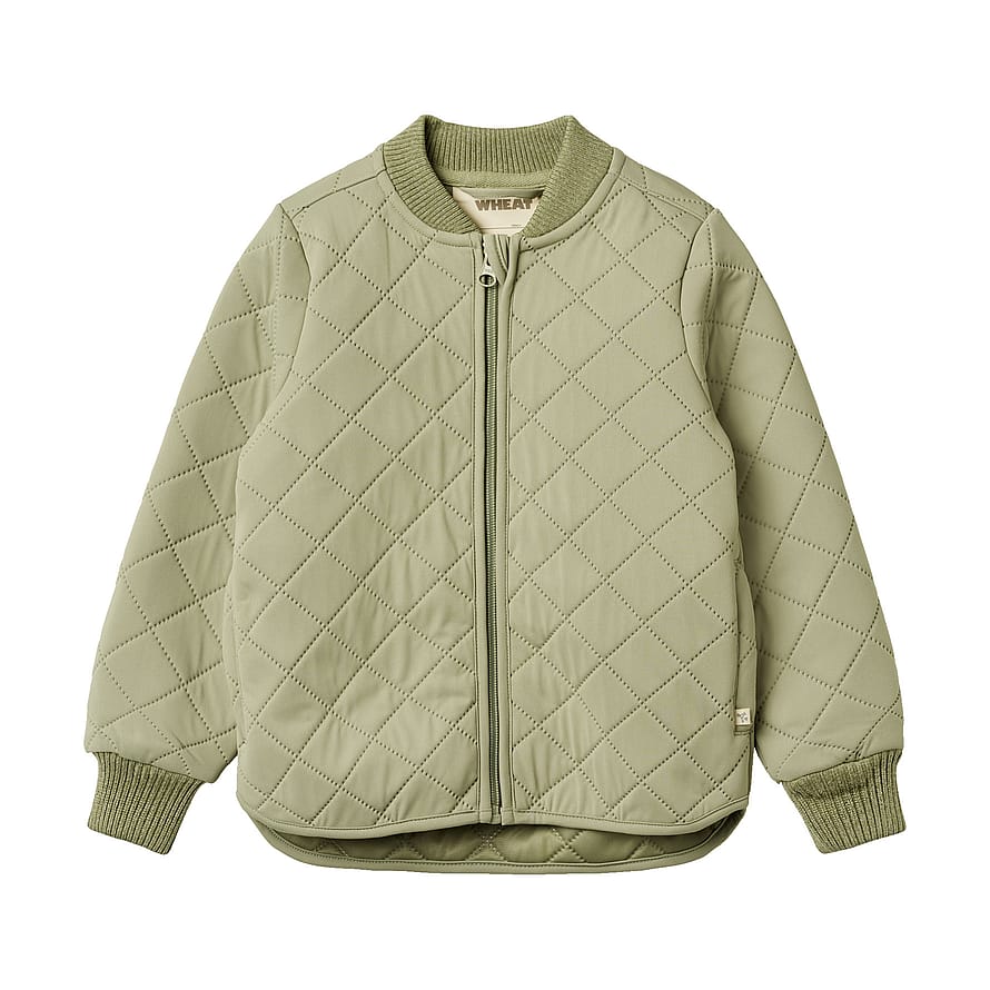 WHEAT Thermo Jacket Loui Barn Green Tea Str 140/10 år