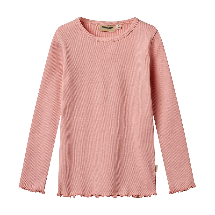 WHEAT T-Shirt Long Sleeve Ida Rose Str 116/6 år