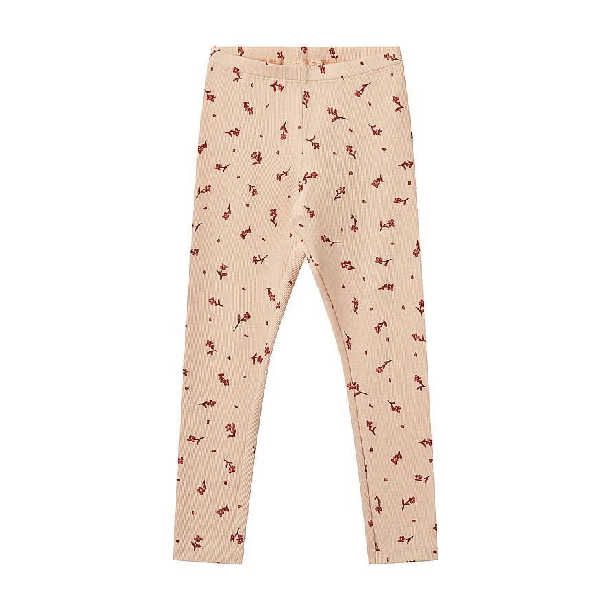WHEAT Jersey Legggings Jules Rose Water Flowers Str 140/10 år