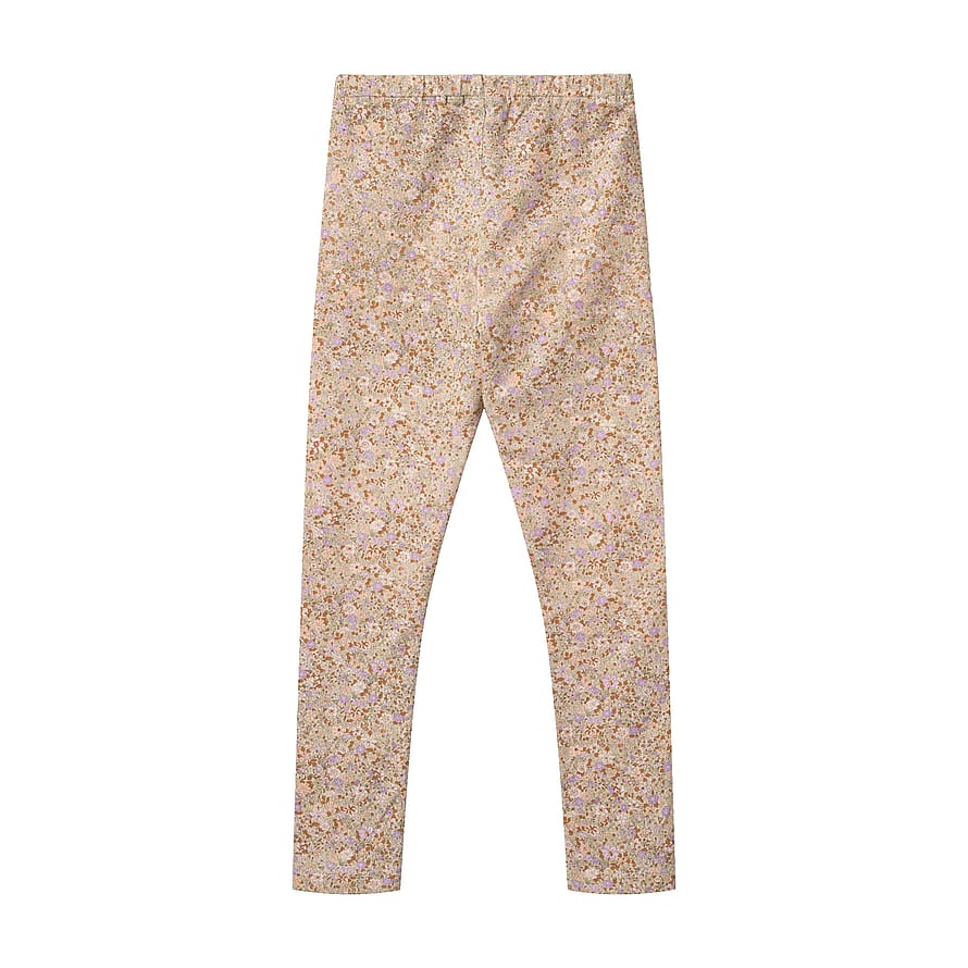 WHEAT Jersey Legggings Jules Lilac Flower Meadow Str 104/4 år