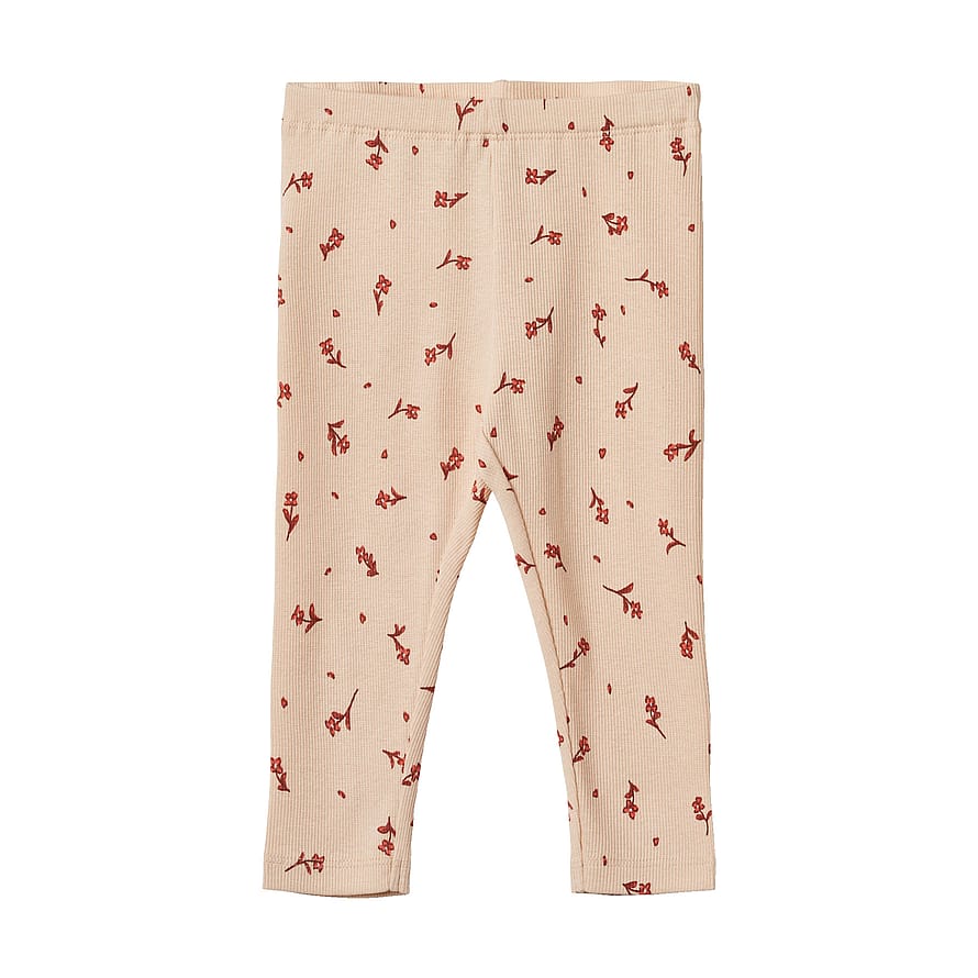 WHEAT Jersey Leggings Jules Baby Rose Water Flowers Str 68/6 m