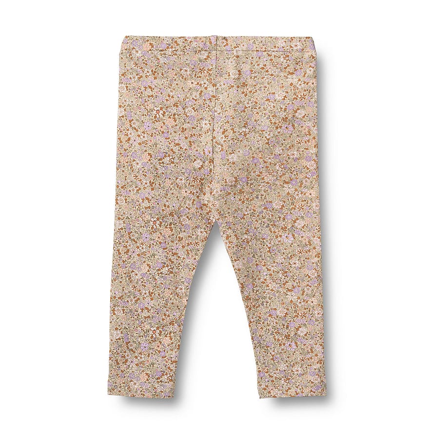 WHEAT Jersey Leggings Jules Baby Lilac Flower Meadow Str 80/12 m