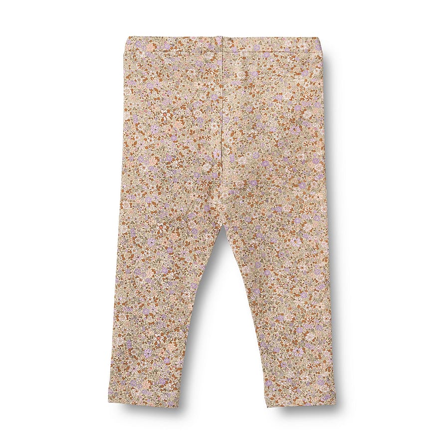 WHEAT Leggings Jules 2-pak Lilac Flower Meadow Str 92/2 år