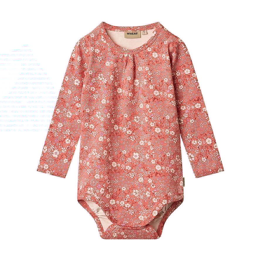 WHEAT Body Long Sleeve Liv Coral Flowers Str 56/1m