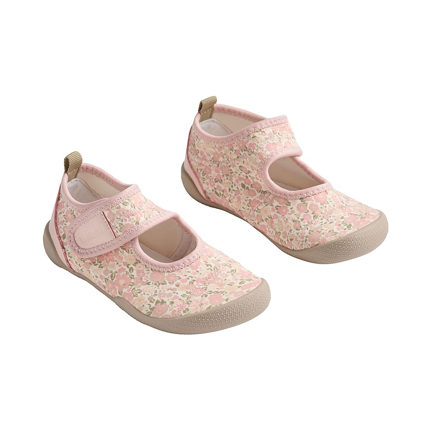 WHEAT Beach Shoe Wavey Ivory Flower Meadow 30