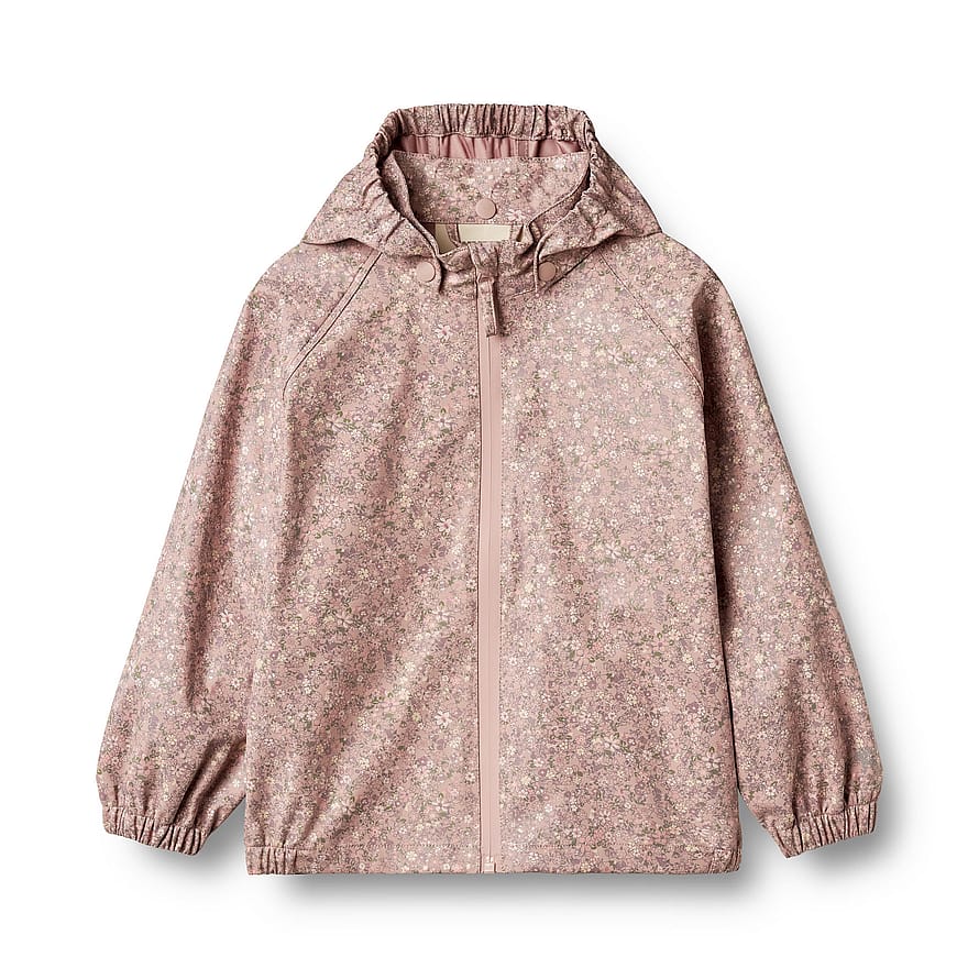 WHEAT Rainwear Chardy Jacket Powder Flower Meadow Str 122/7 år