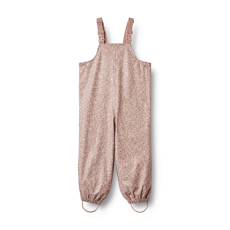 WHEAT Rainwear Charlo Overall Powder Flower Meadow Str 104/4 år