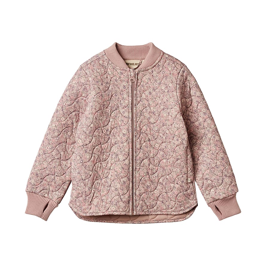 WHEAT Thermo Jacket Loui Barn Powder Flower Meadow Str 128/8 år