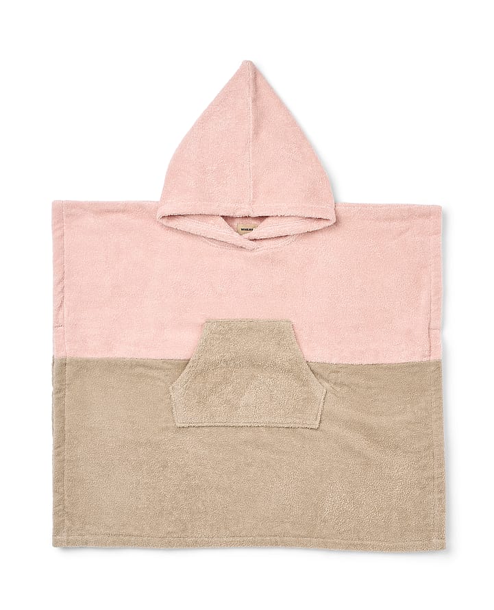 WHEAT Terry Poncho Lille Powder Str 7-8 år/ 122-128 cm